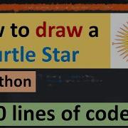 How To Draw A Turtle Star In Python