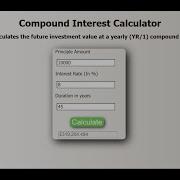HTML Programming Tutorial EP 39 Compound Interest Calculator Ver 2 Joshua S Programming