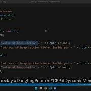 Dangling Pointer In CPP