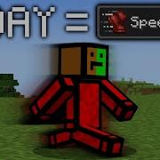 Minecraft But The Speed Increases