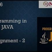 NPTEL Programming In Java Week 2 Programming Assignment Answers Solution 2026 Jan