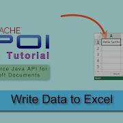How To Write Data In Excel Sheet Using Java POI