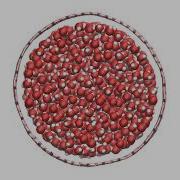 Water Molecules In A Large Carbon Nanotube Molecular Simulation With Script