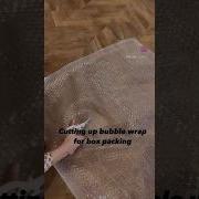 Quick Bubble Wrap Cutting For Order Packing Asmrsounds Uvlamp Uvgel Gelnailstickers