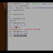 Python Tutorial 10 Lists Part 1
