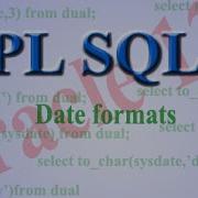 Working With Dates In Oracle PLSQL