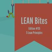 LEAN Bites 35 The 5 Principles Of Lean
