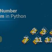 Prime Number Program In Python Check Whether The Number Is Prime Or Not Python Tutorial Tamil