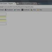 PHP Tutorial Create A Member System In PHP Create A User Registration Page 3 3