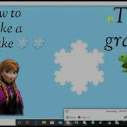How To Make A Easy Snowflake Turtle Graphics