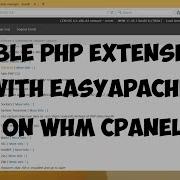 Enable PHP Extensions With EasyApache On WHM