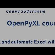 Control Excel With Python OpenPyXL Course