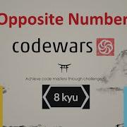 Opposite Number Codewars JavaScript 8kyu How To Solve A Problem Solution With Explanation