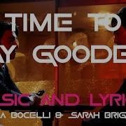 SQUID GAME 2 TIME TO SAY GOODBYE MUSIC AND LYRICS