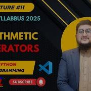 Arithmetic Operators In Python Python Programming Arithmetic Operations CS306
