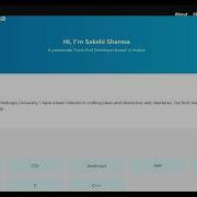 TechnoHacks Internship 1 Create A Personal Portfolio Website