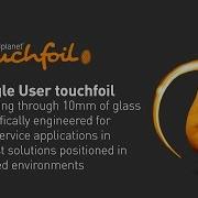Single User Touchfoil Performance Video