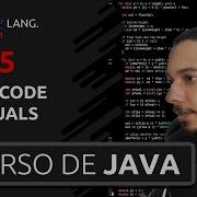 CURSO DE JAVA PARA INICIANTES HASHCODE E EQUALS PROGRAMAÇÃO EM JAVA 35