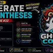 Generate Parentheses Leetcode 22 Recussion Backtracking NeetCode 150