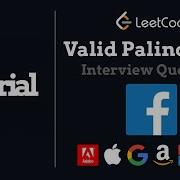 Valid Palindrome Leetcode 125