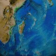 Earth 3D Relief X 100 Topography Bathymetry South