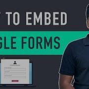 How To Embed Google Forms On Your Website