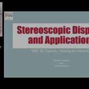 SD A 2017 Keynote 360 3D Capture Meeting The Need In VR