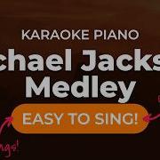 Michael Jackson Medley HD Piano Karaoke With Lyrics