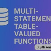 SQL Tutorials Multi Statement Table Valued Functions
