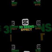 3D Screen Effect In CapCut Tutorial Shorts