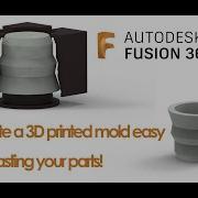 3D Printed Mold Tutorial Fusion 360 Molding