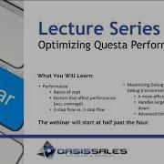 Optimizing Questa Performance Webinar