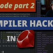 Bytecode Decoding Ruby Compiler Hacking