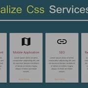 Materialize Css Services Card Box Design
