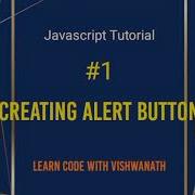 Alert Function In Javascript Javascript Tutorial 2