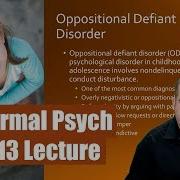 Abnormal Psychology Chapter 13 Lecture