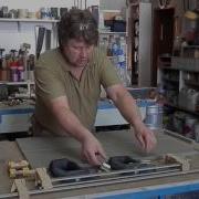 WOODMAN Fitting Butt Hinges At Folding Doors Установка петель