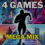 4 In 1 ACTION RUN Interactive Fitness Game Dodge Jump Run Marathon 17 MIN WORKOUT