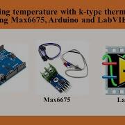 Measuring Temperature With K Type Thermocouple Using Max6675 Arduino And LabVIEW