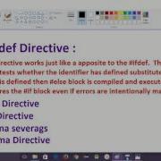 Preprocessor Directive In C 41