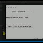 Install Bootstrap 4 To Angular Project Tutorial 5