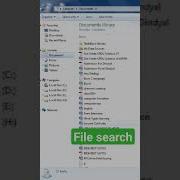 File Search In Computer Computer Shorts