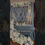 Creating A Crisscross Backdrop For A Dreamy Wedding