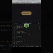 Subscribe Button With Hover Effects HTML CSS Webdevelopment