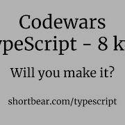 Codewars Typescript Will You Make It