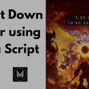 Doom Eternal How To Create A Count Down Timer Using Java Script