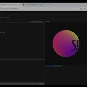 P5 Js Spinning Gradient Sphere