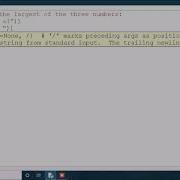 Python Program To Print The Largest Number Of The Three Numbers