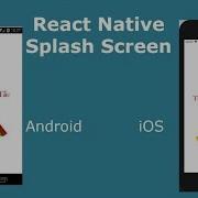 React Native Splash Screen Animation