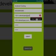 How To Implement Form Validation In Android Studio FormValidation Android Coding